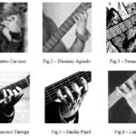 Fig 1-6 - Chitarra Classica, Impostazione della mano sinistra